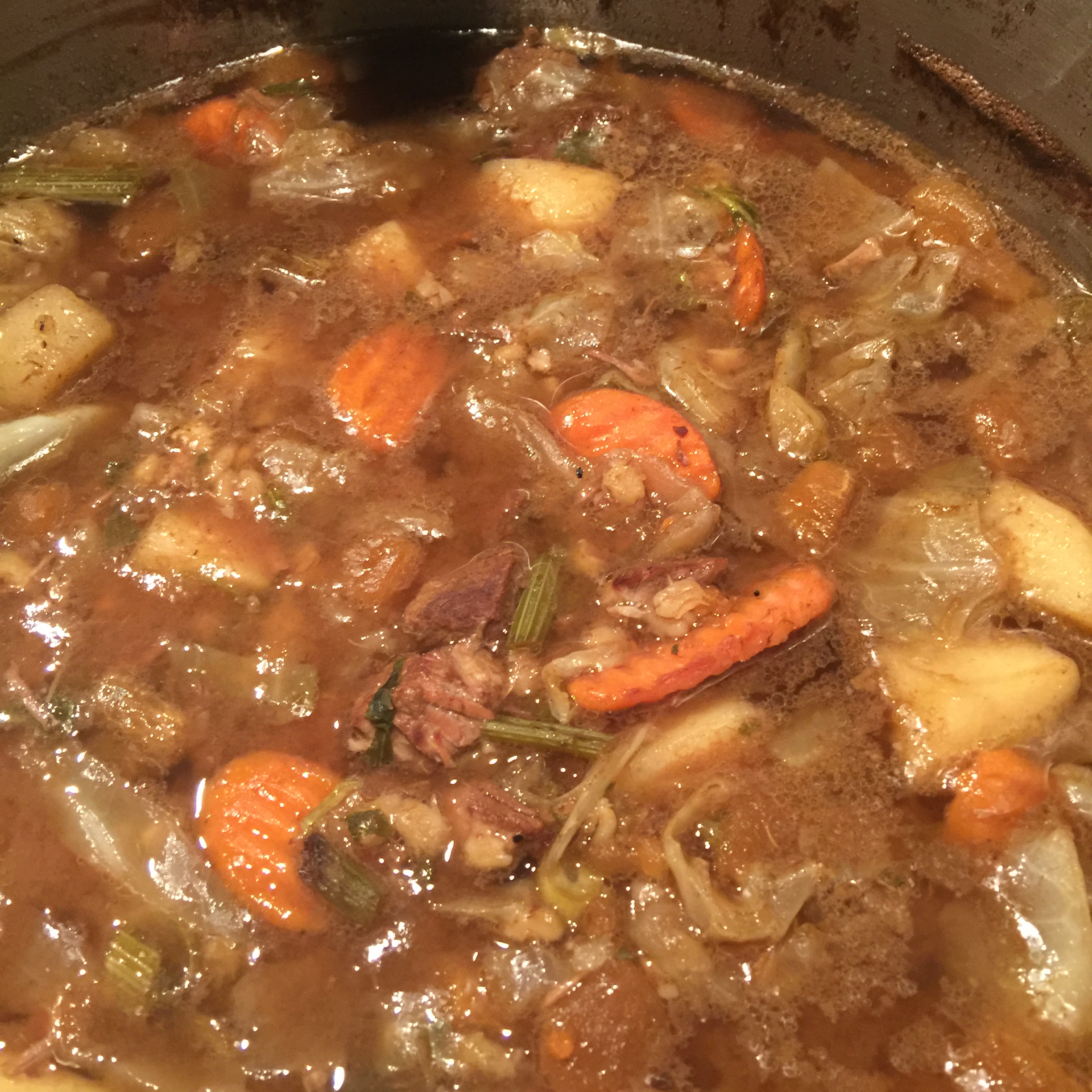 Lisa Bongean ~Old Fashioned Beef Barley Soup…